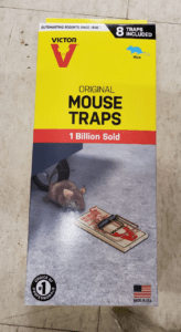 a wooden mouse trap for mice and your mobile home