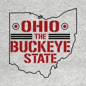 The Ohio Buckeye State sign