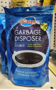 Garbage disposal cleaner tablets