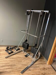 A large piece of fitness equipment