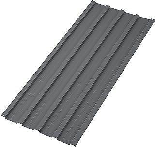 A piece of metal used for mobile home roof overs